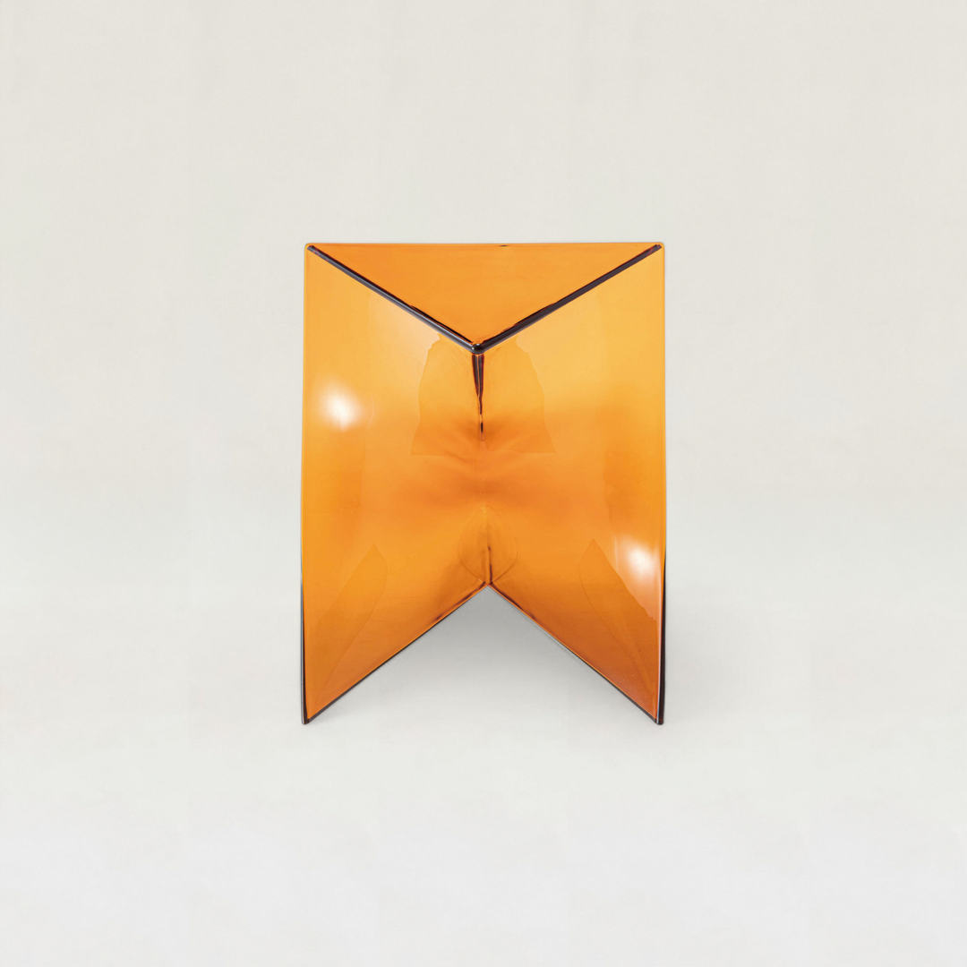 Clear Prism Side Table