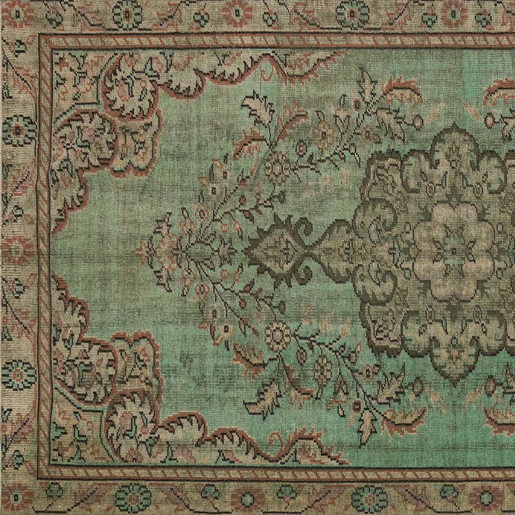 ヴィンテージ ハンドメイド ラグ・カーペット•マット アンティーク ヴィンテージラグ #2719 – RUGHAUS