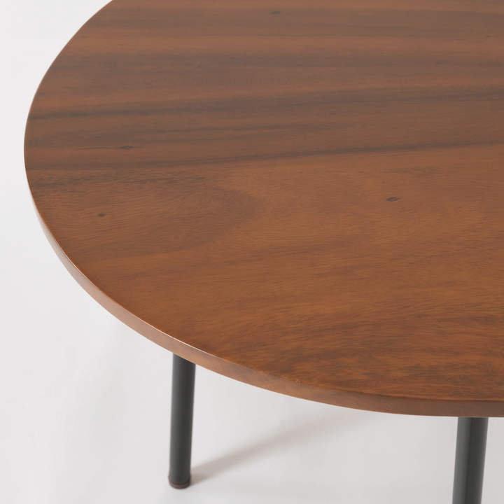Natural Edge Teak Side Table