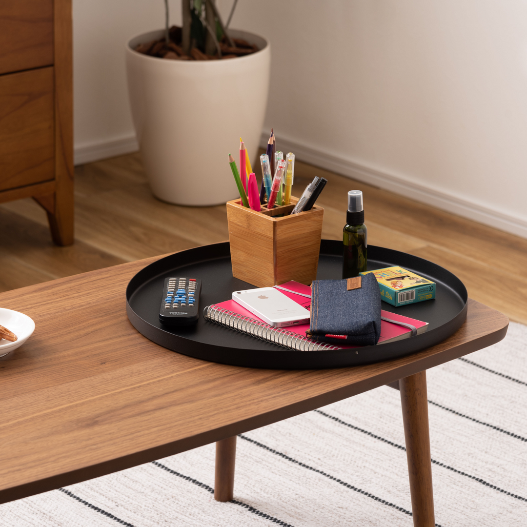 Dual-Tray Side Table