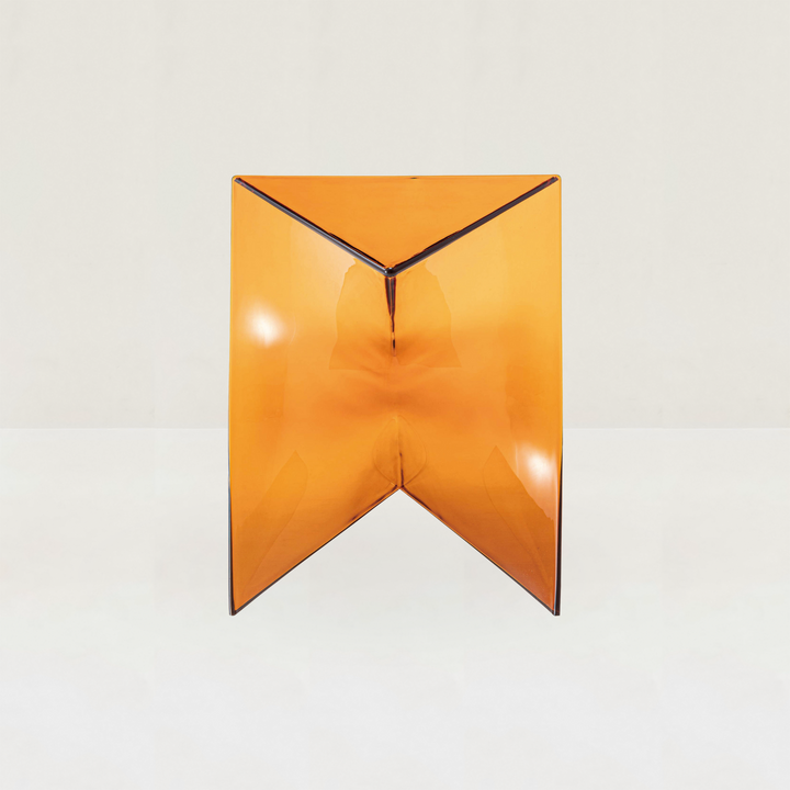 Clear Prism Side Table