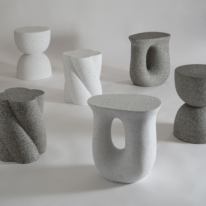 Terrazzo Twist Side Table