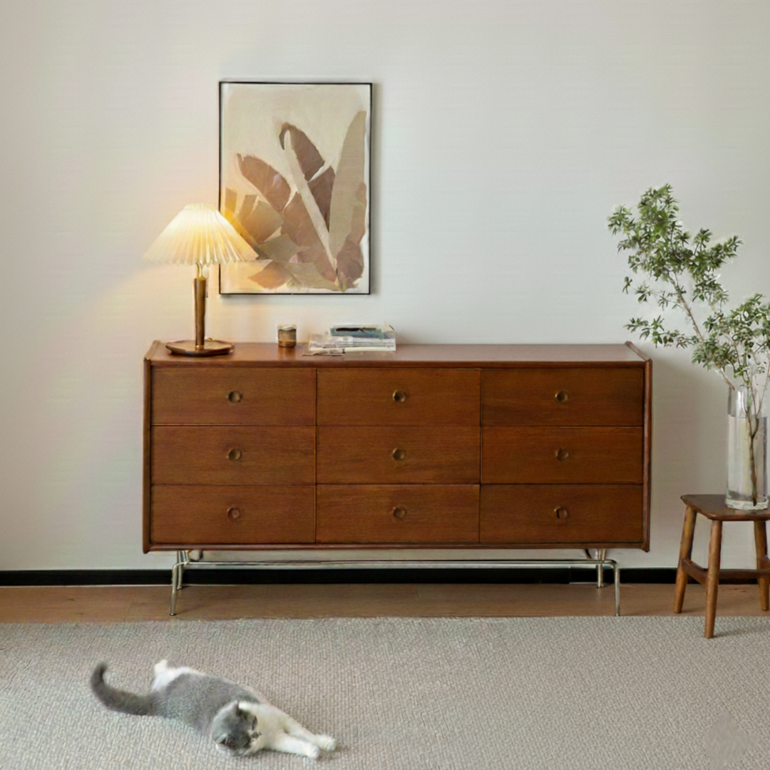 9-Drawer Boxwood Chest