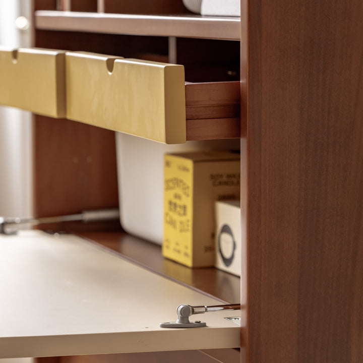 Moonrise Wood Display Cabinet