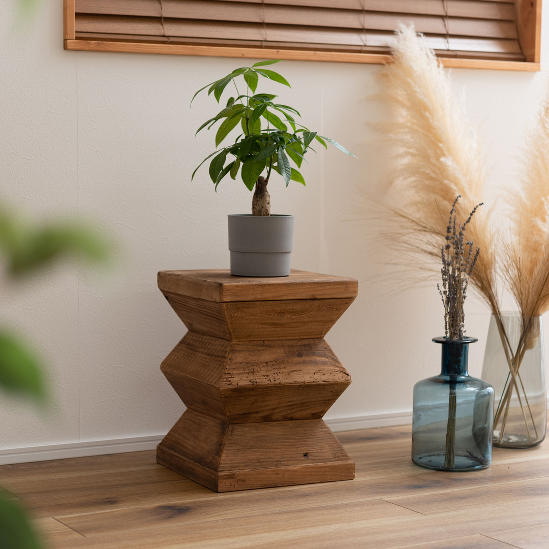 Rustic Pine Stool