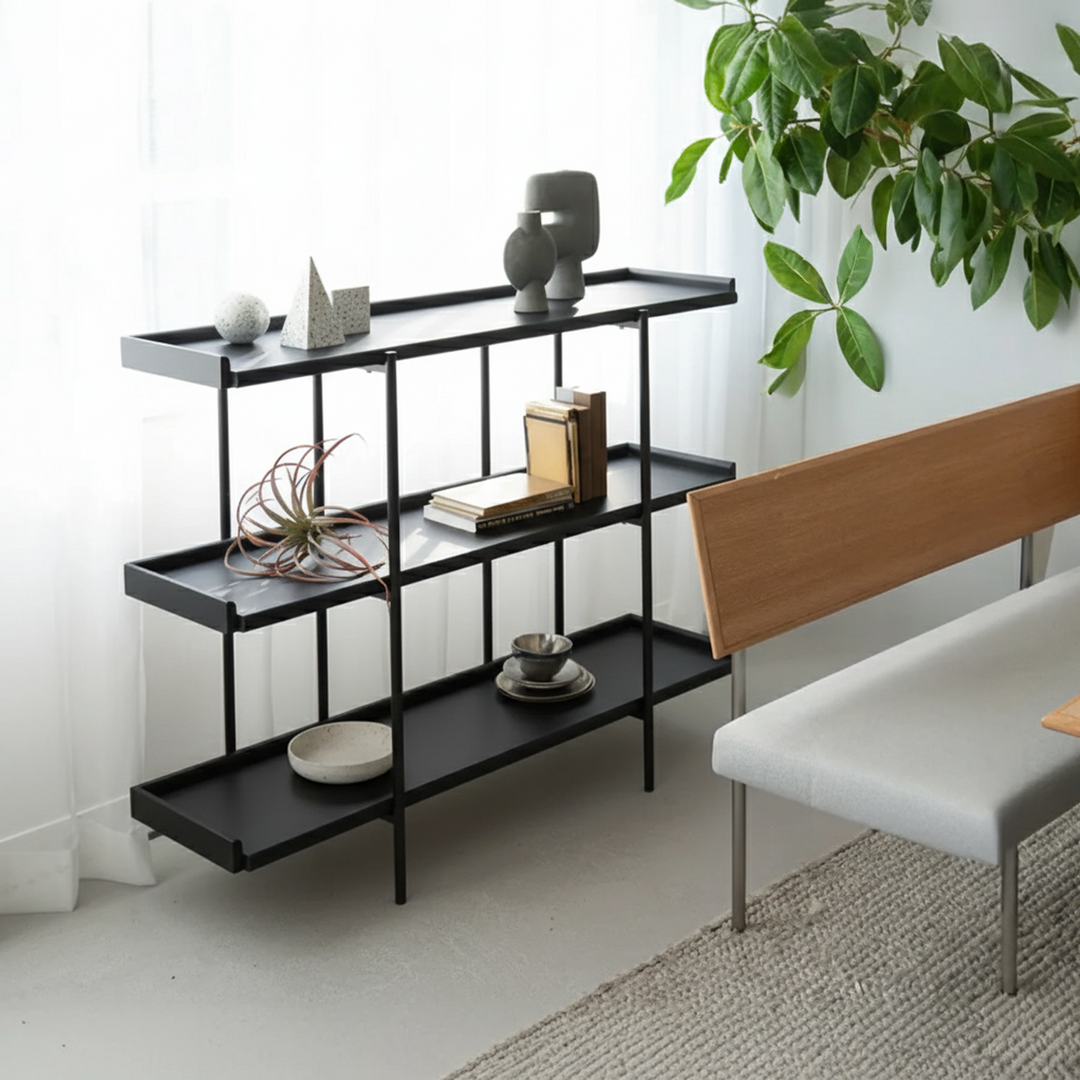 高めの棚ですっきり収納 オープンシェルフ – RUGHAUS 高めの棚ですっきり収納 オープンシェルフ – RUGHAUS