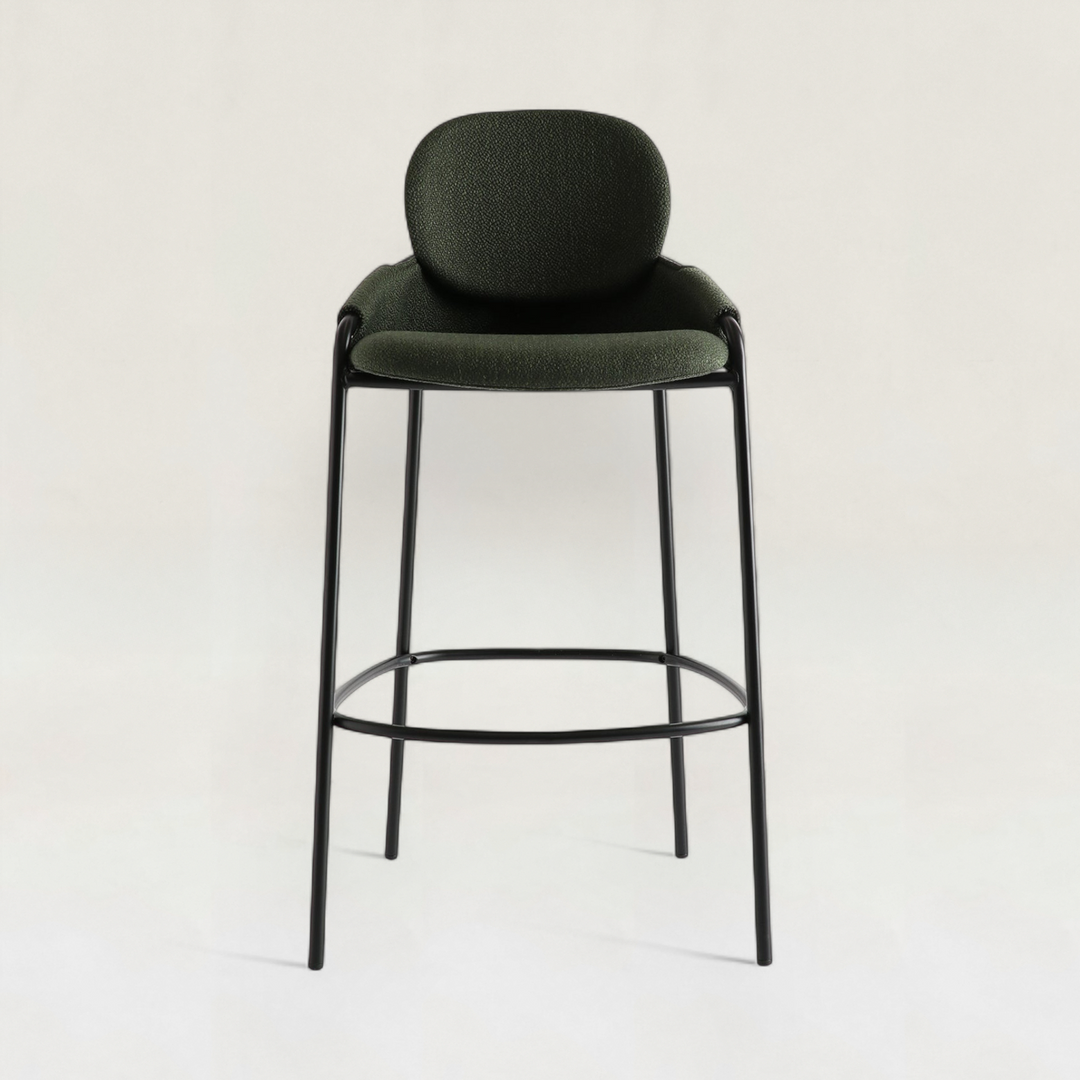 Mayuku Bar Stool / Moss Green
