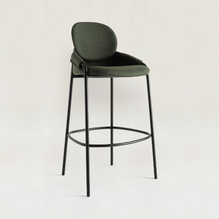 Mayuku Bar Stool / Moss Green