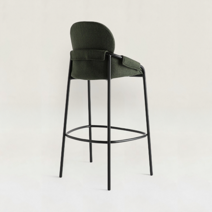 Mayuku Bar Stool / Moss Green