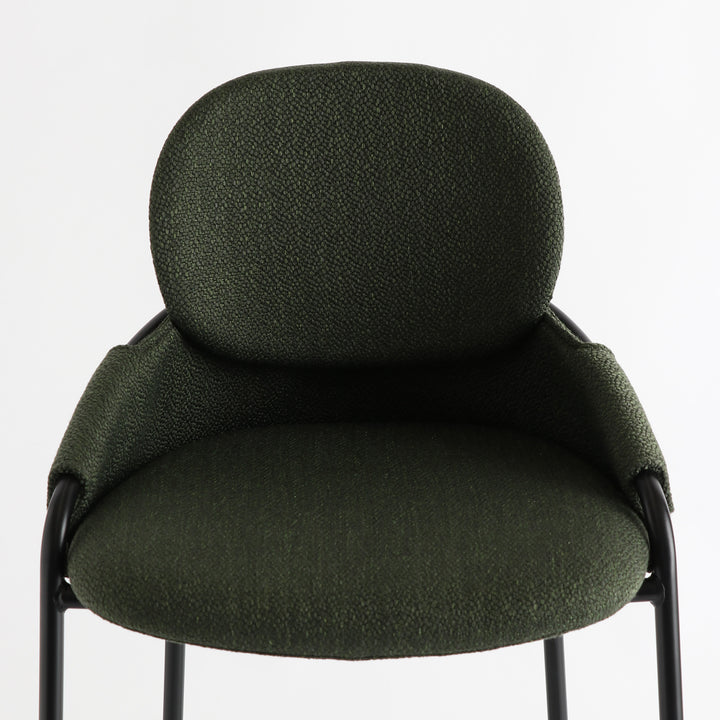 Mayuku Bar Stool / Moss Green