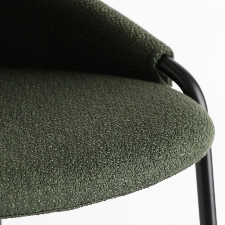 Mayuku Bar Stool / Moss Green