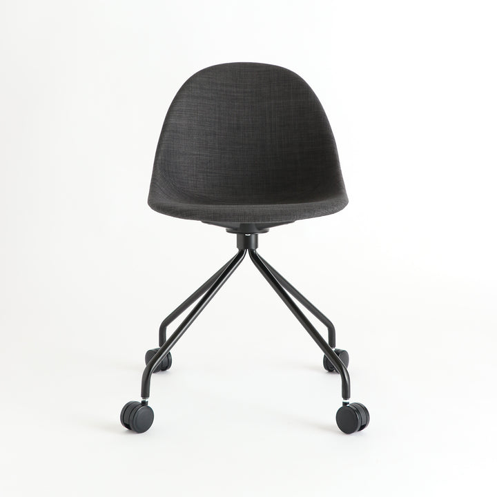 Kanoa Caster Chair / Dark Grey