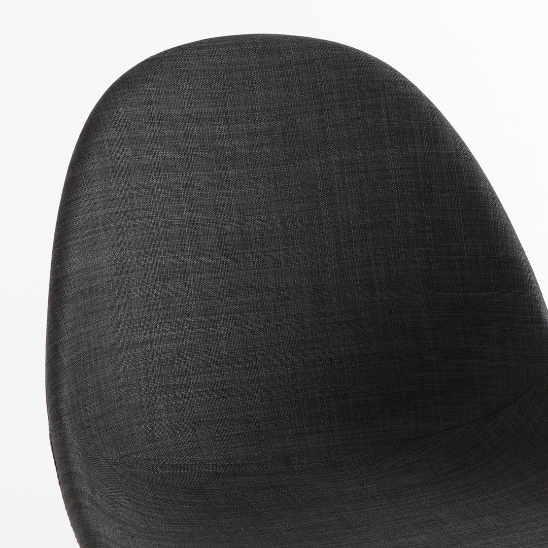 Kanoa Caster Chair / Dark Grey