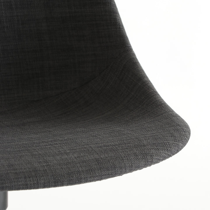 Kanoa Caster Chair / Dark Grey