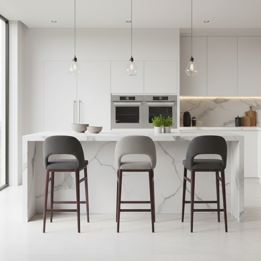 Fabric Counter Chair