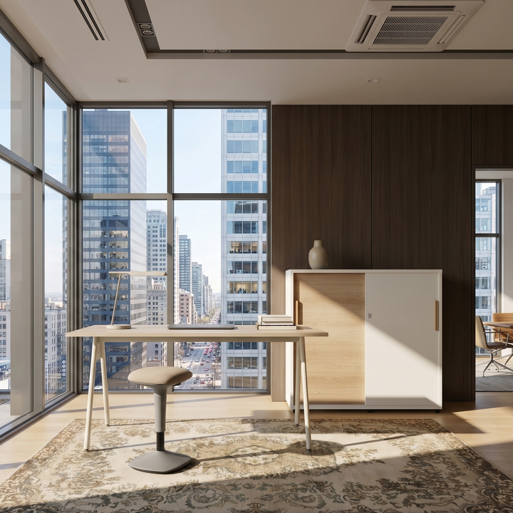 3種の選べる天板
ワークデスク