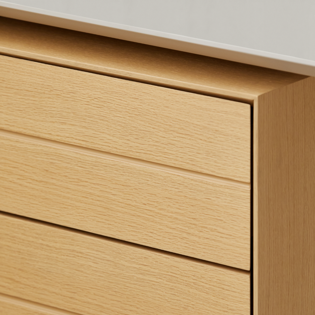 Moi Wood Dresser Three