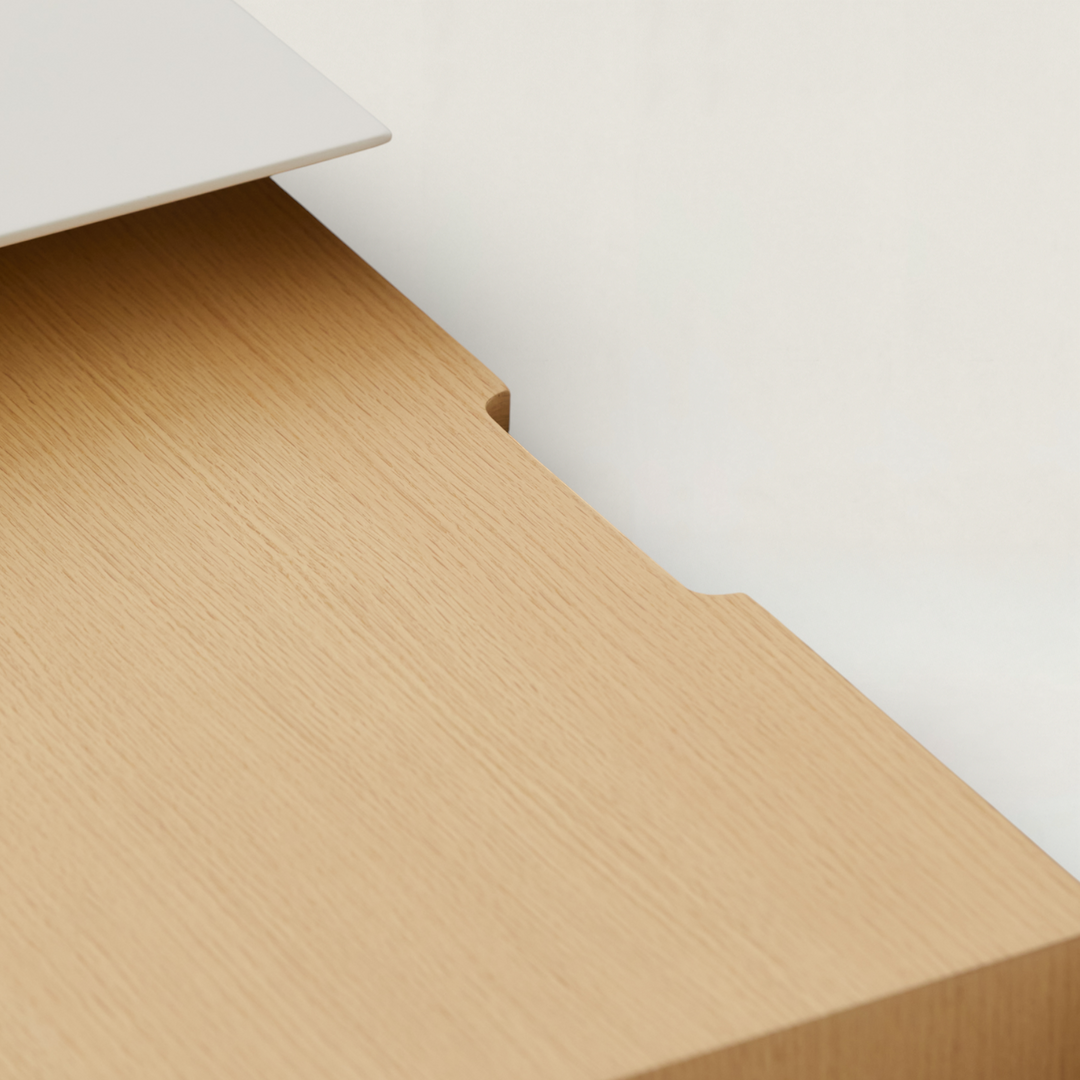 Moi Wood Dresser Three