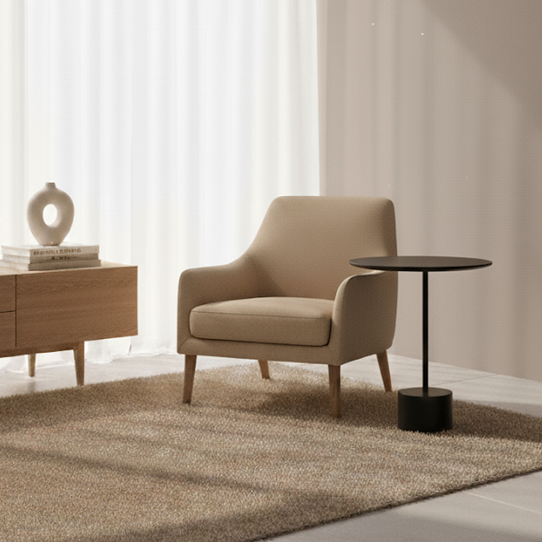 Natural Oak Side Table