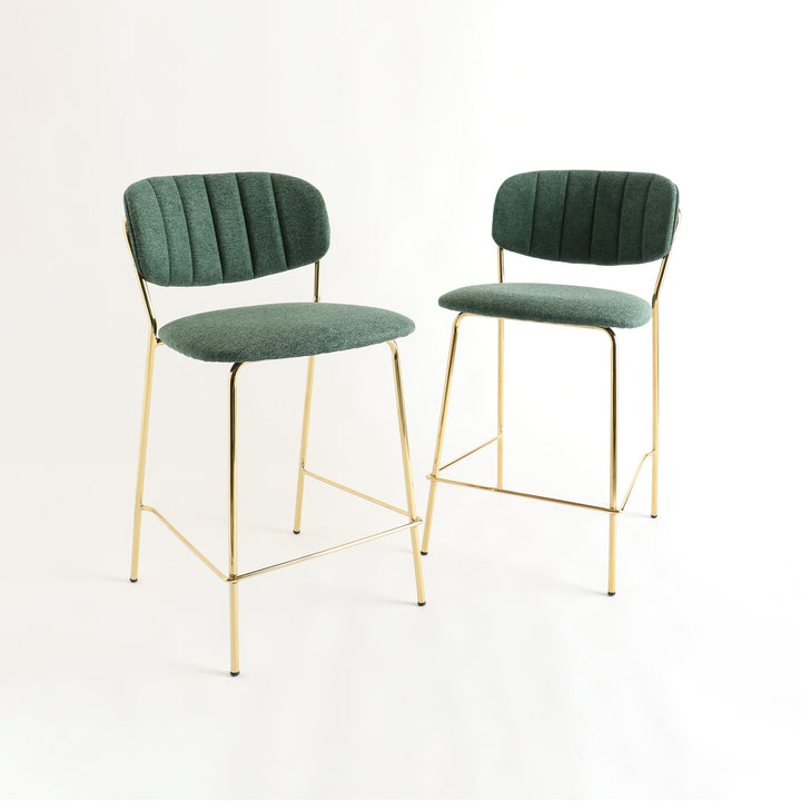 Jolien Counter Chair 2脚セット / Green