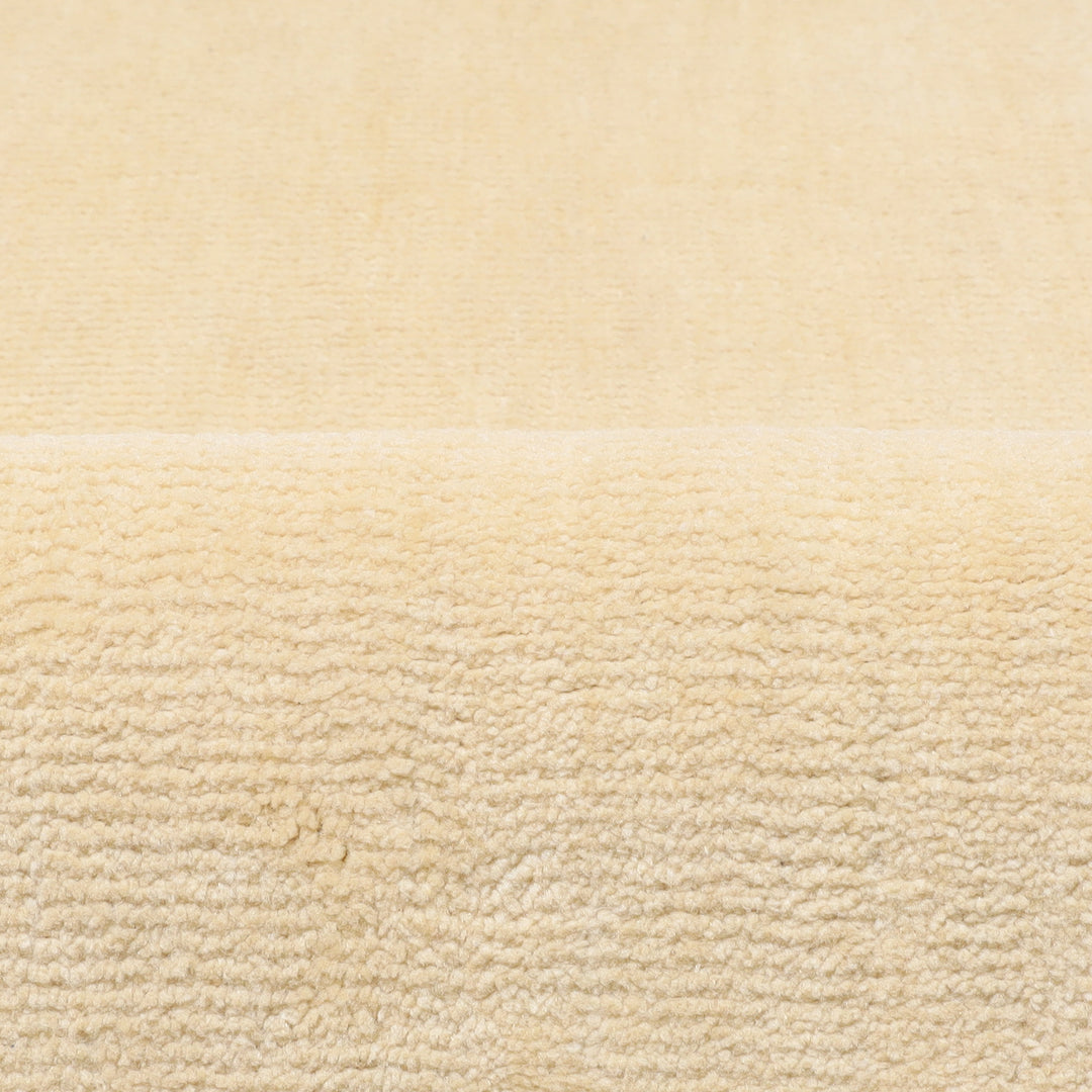 Scallop ラグ - Ivory -