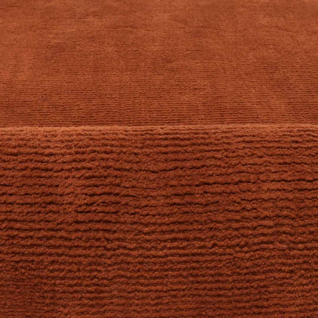 Scallop ラグ - Brown -