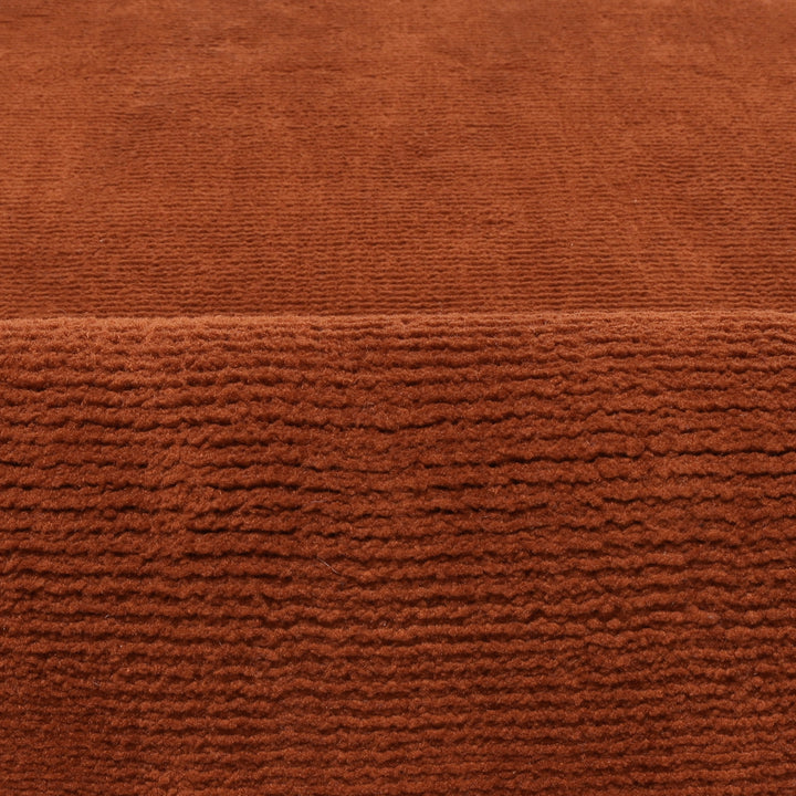 Scallop ラグ - Brown -