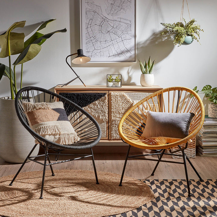Samantha Lounge Chair / Yellow