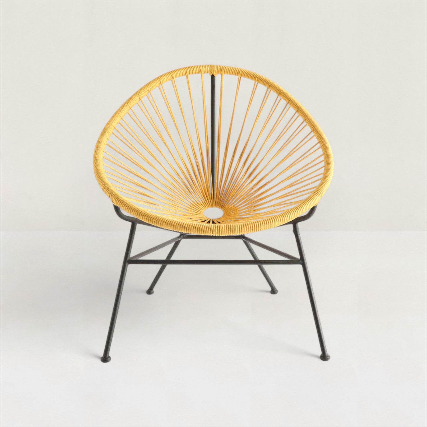 サマンサタバサ　椅子 Samantha Lounge Chair / Yellow – RUGHAUS