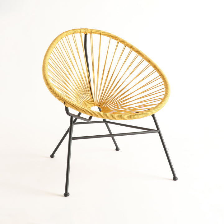 Samantha Lounge Chair / Yellow