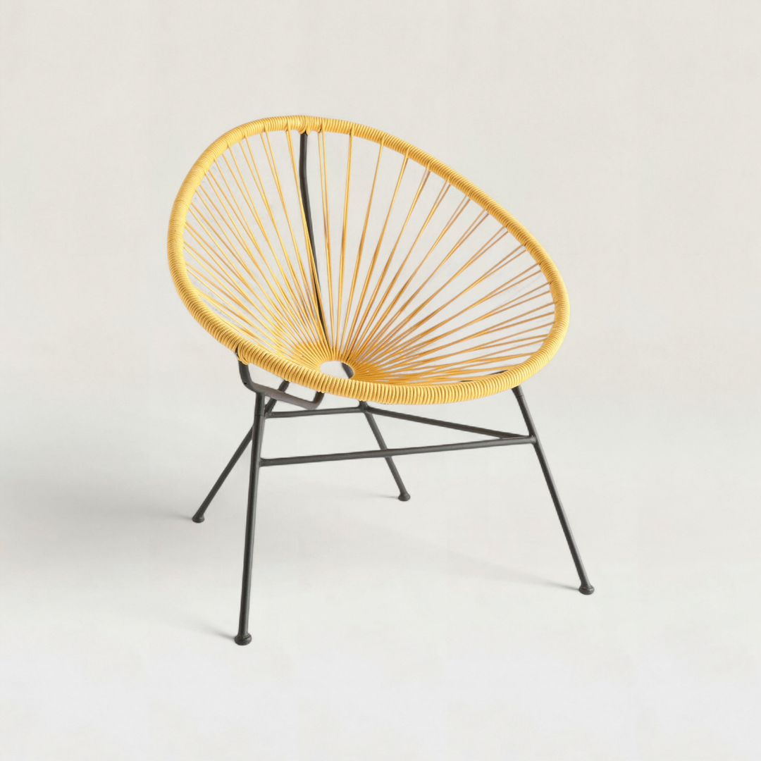 Samantha Lounge Chair / Yellow