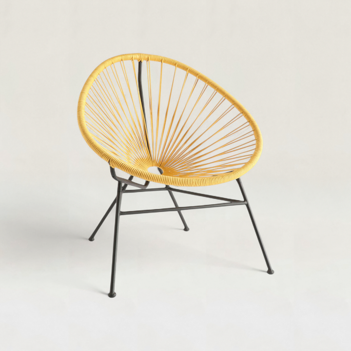 Samantha Lounge Chair / Yellow