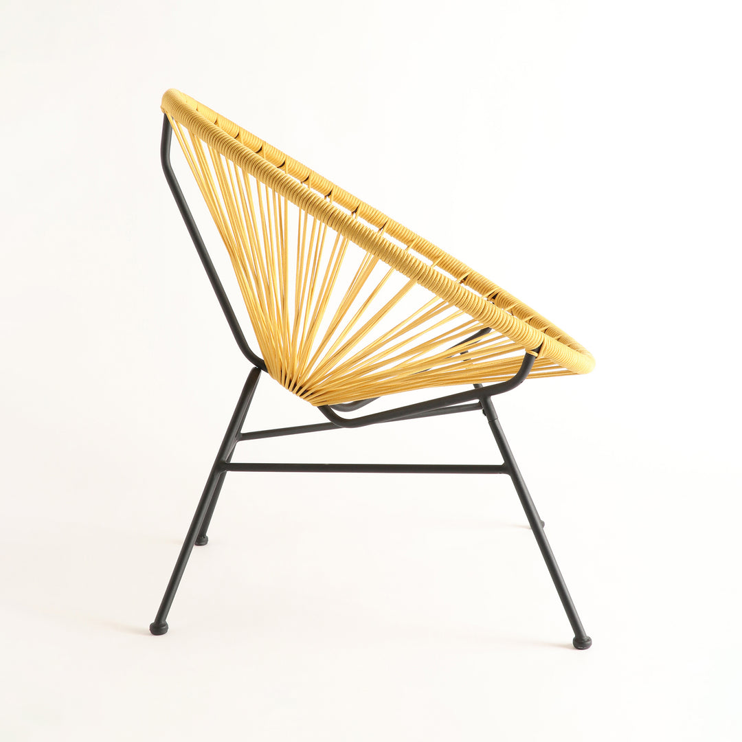 Samantha Lounge Chair / Yellow