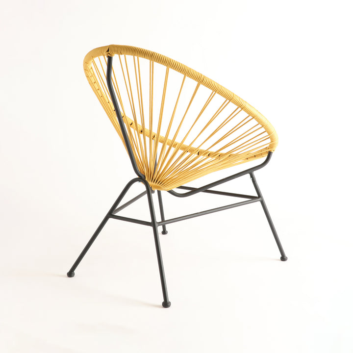 Samantha Lounge Chair / Yellow