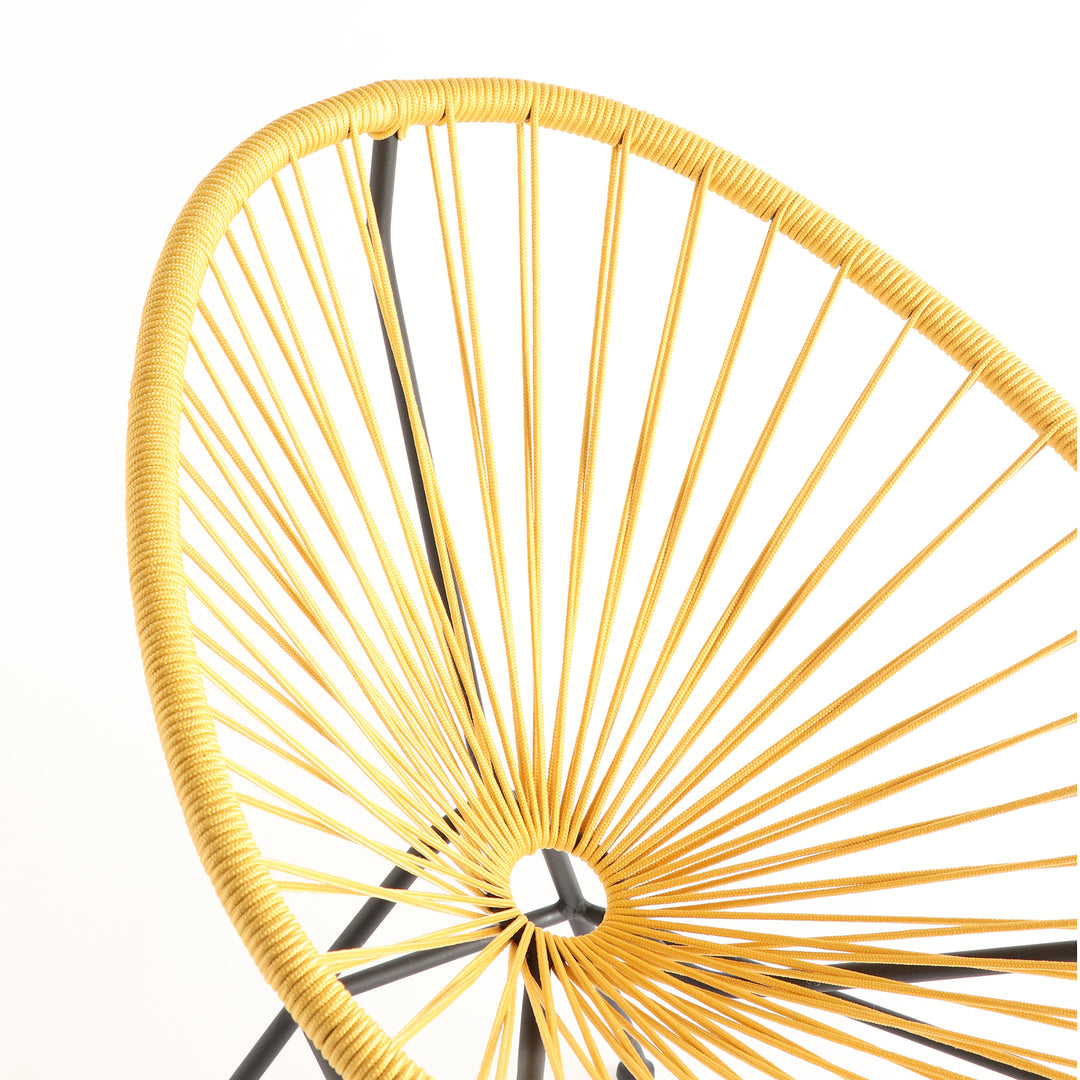 Samantha Lounge Chair / Yellow
