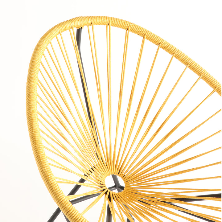 Samantha Lounge Chair / Yellow