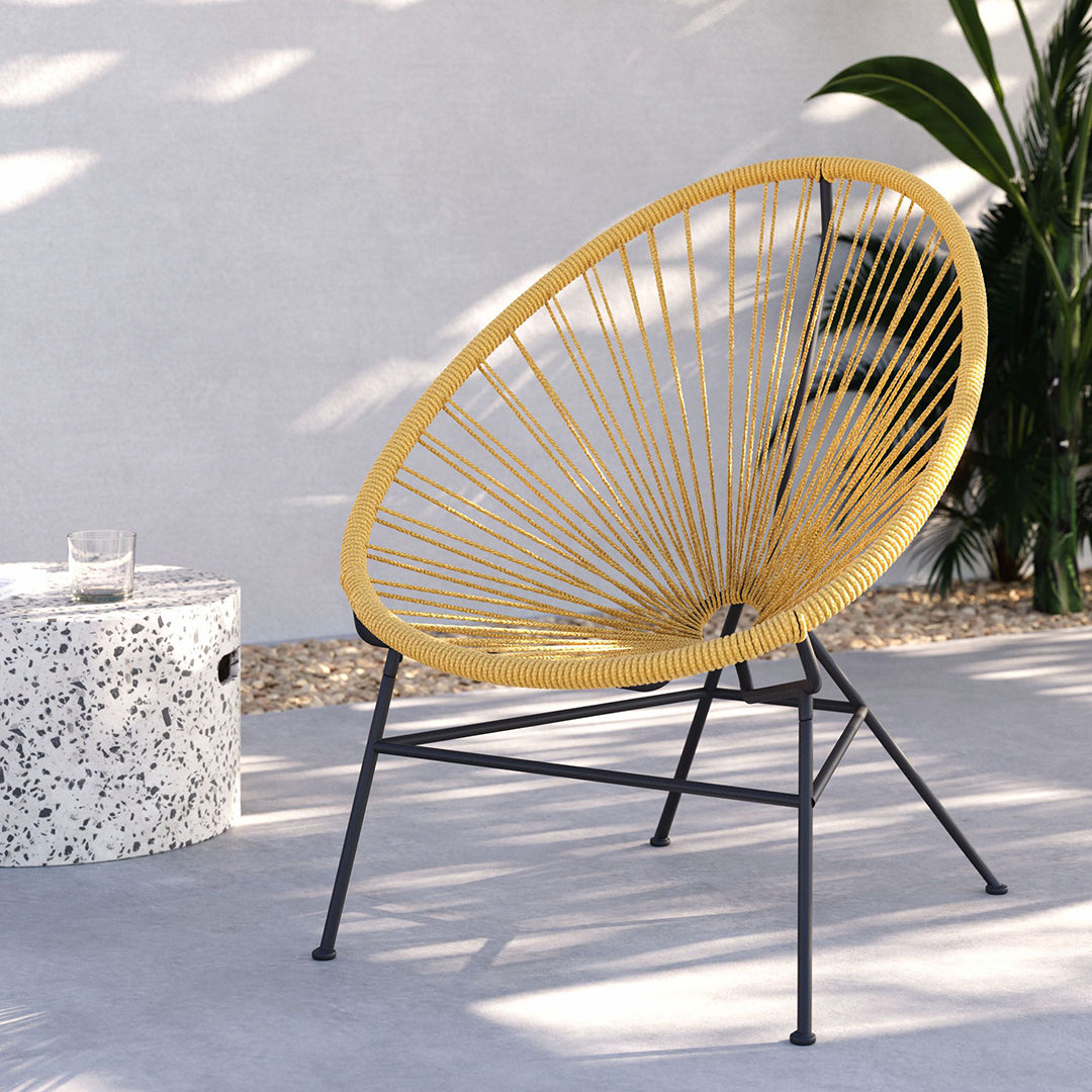 Samantha Lounge Chair / Yellow