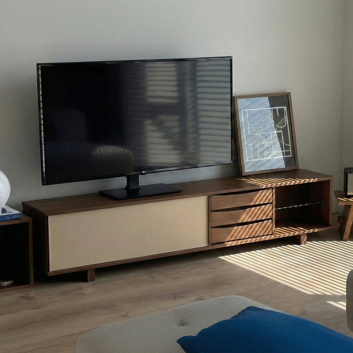 Mies Solid Wood TV Board