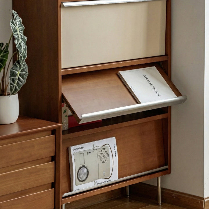 Moonrise Wood Display Cabinet