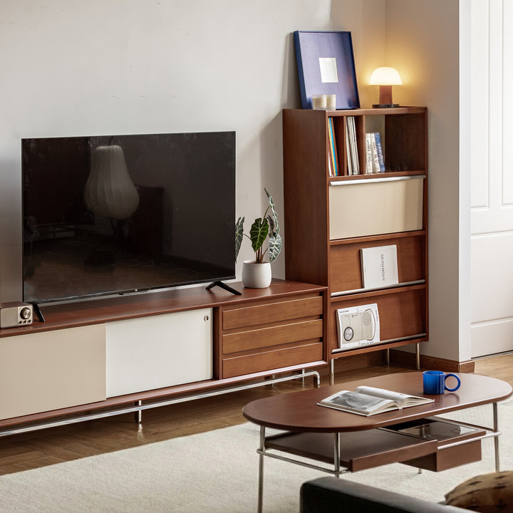 Moonrise Wood Display Cabinet