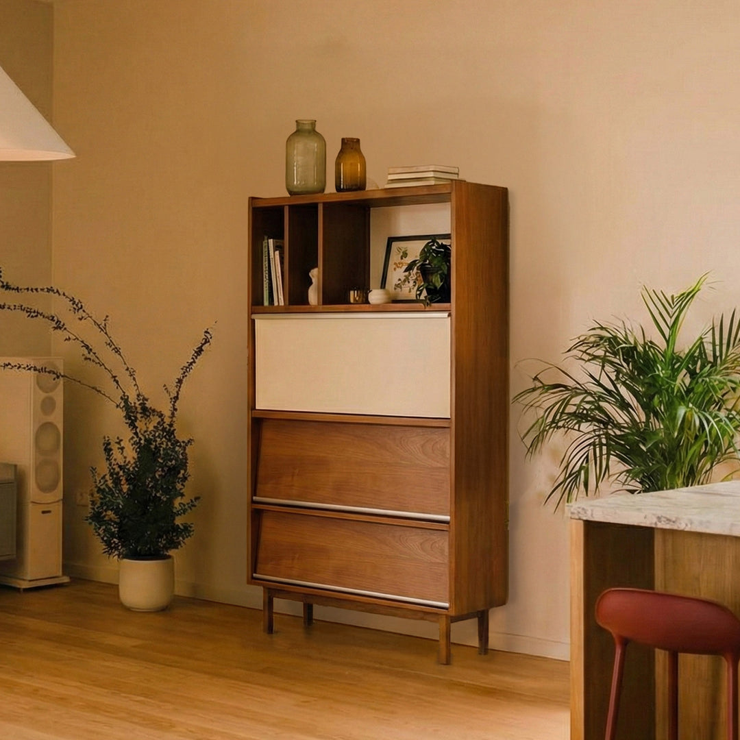 Moonrise Wood Display Cabinet