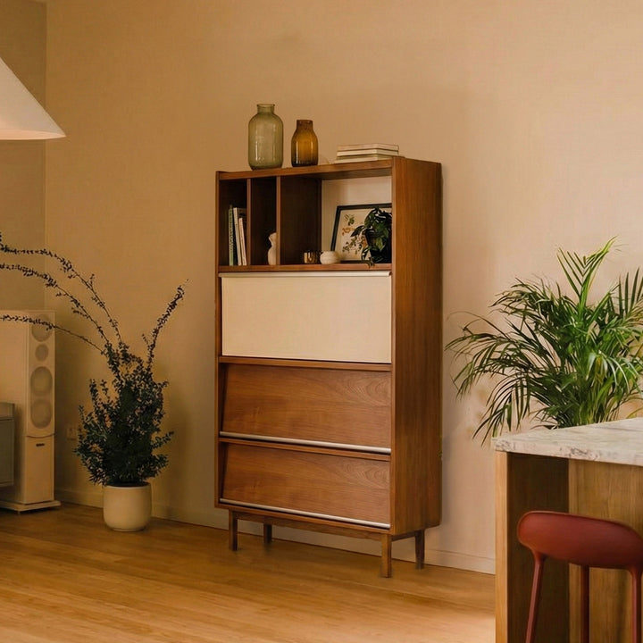 Moonrise Wood Display Cabinet