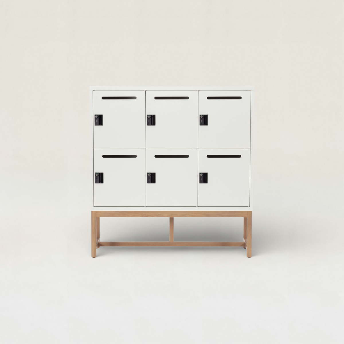 ダイヤル錠付6BOX
すっきり収納ラック
