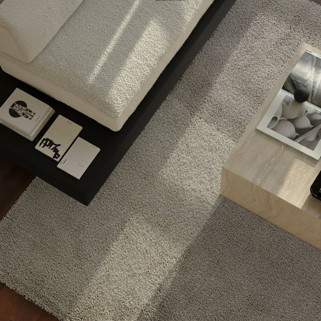 Marenz ラグ 160 × 230cm（Light Gray）