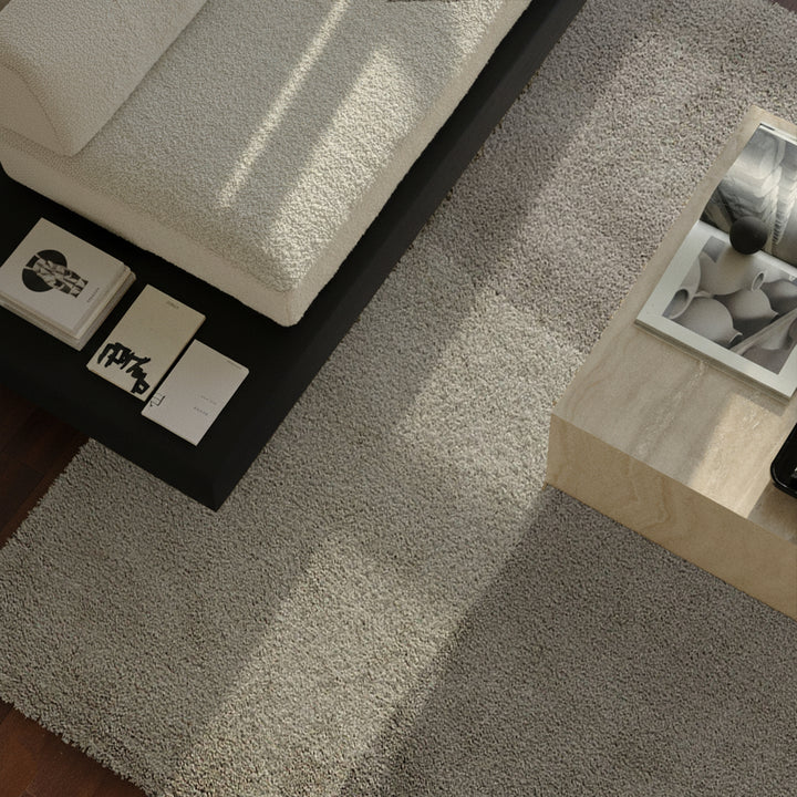 Marenz ラグ 160 × 230cm（Light Gray）