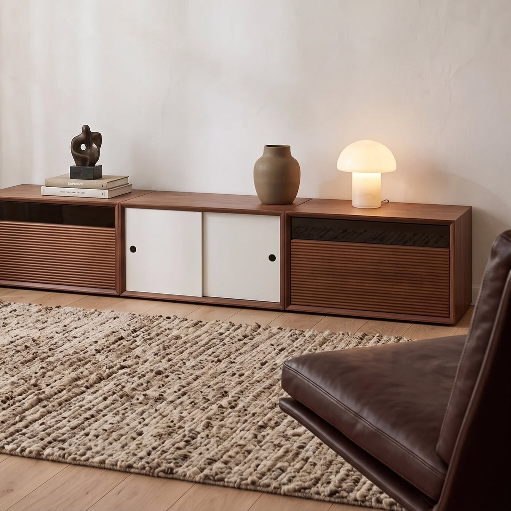自由に組める モジュールキャビネット 横3連セット