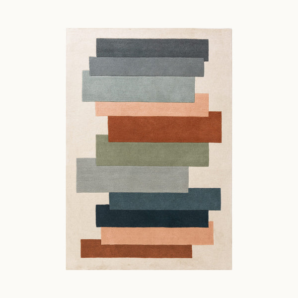 【Pon】RUGHAUS Cherie マルチサイズ ラグ 160×230 Bianca ラグ – RUGHAUS