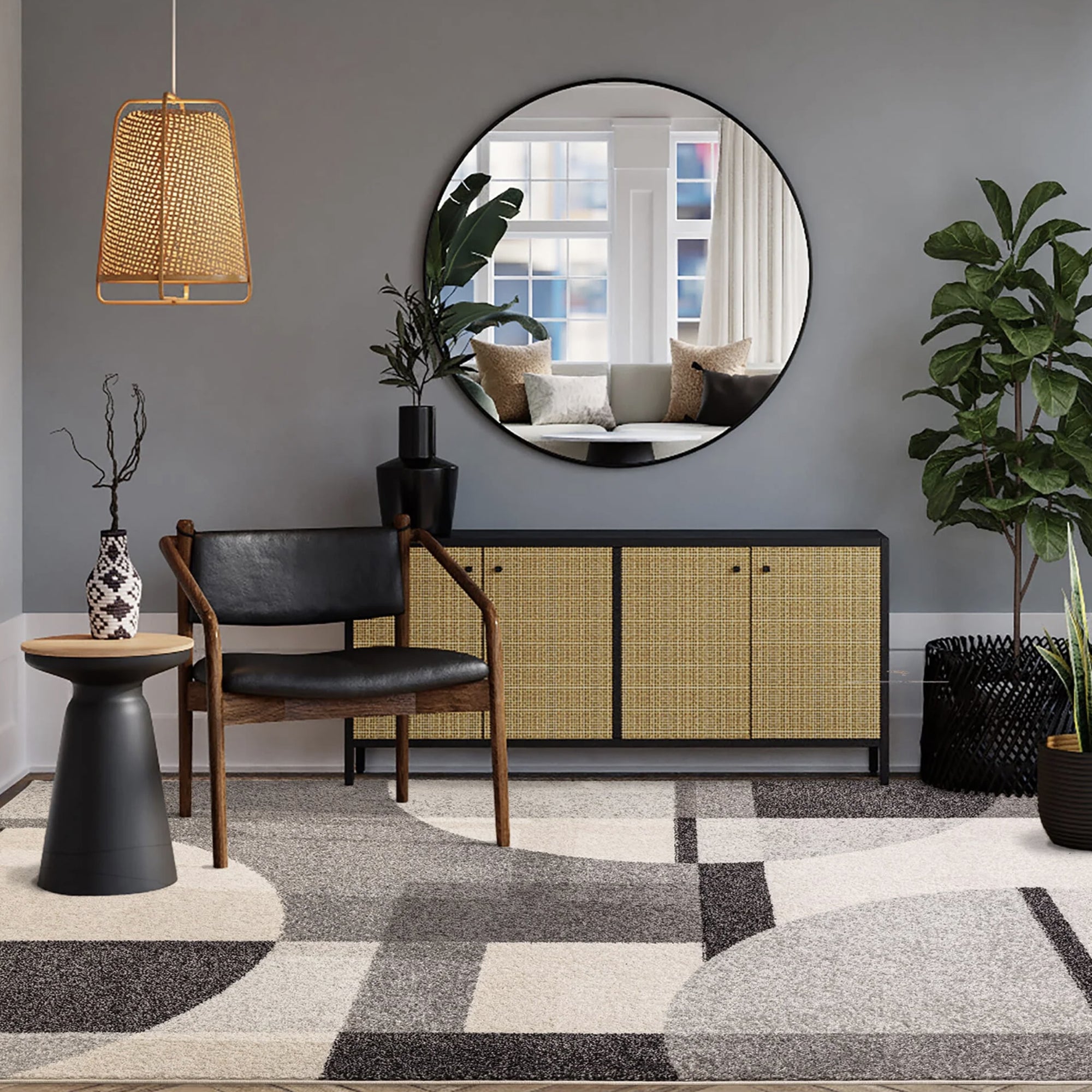 【Pon】RUGHAUS Cherie マルチサイズ ラグ 160×230 Mira ラグ – RUGHAUS