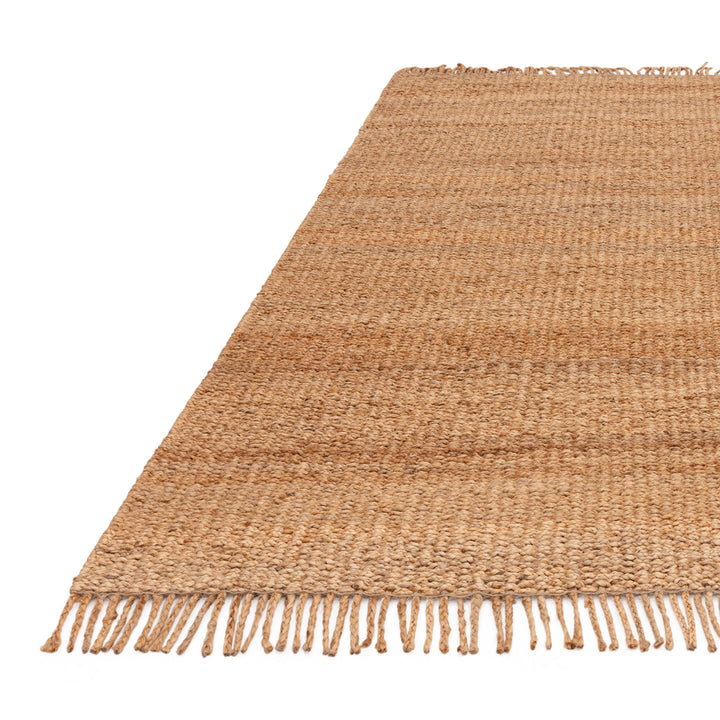 200x290cm大きめサイズのジュート本来の色合いとざっくりとしたナチュラルな風合いが素敵なRUGHAUSの手織りリバーシブル天然エコ素材ジュート製ラグ