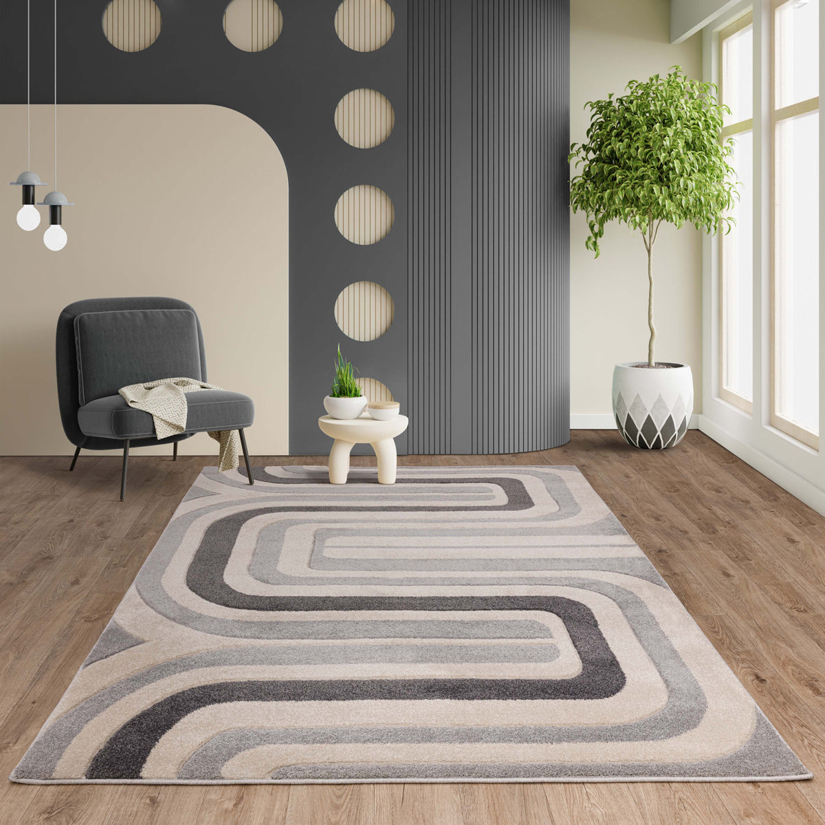 Alberte ラグ 160 × 230cm – RUGHAUS